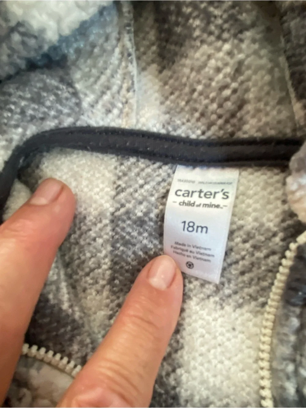 Carters soft gray